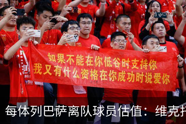 每体列巴萨离队球员估值：维克托1500万欧最高 德罗和瓦莱过千万